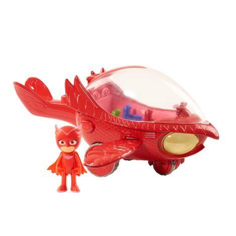 طائرة شراعية على شكل بومة من طراز PJ Mask Rev-N-Rumble