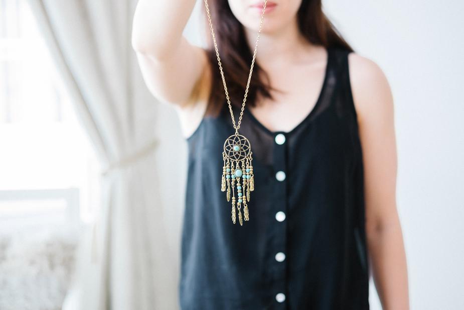 Dreamcatcher Pendant Necklace Necklace Sterling Ltd