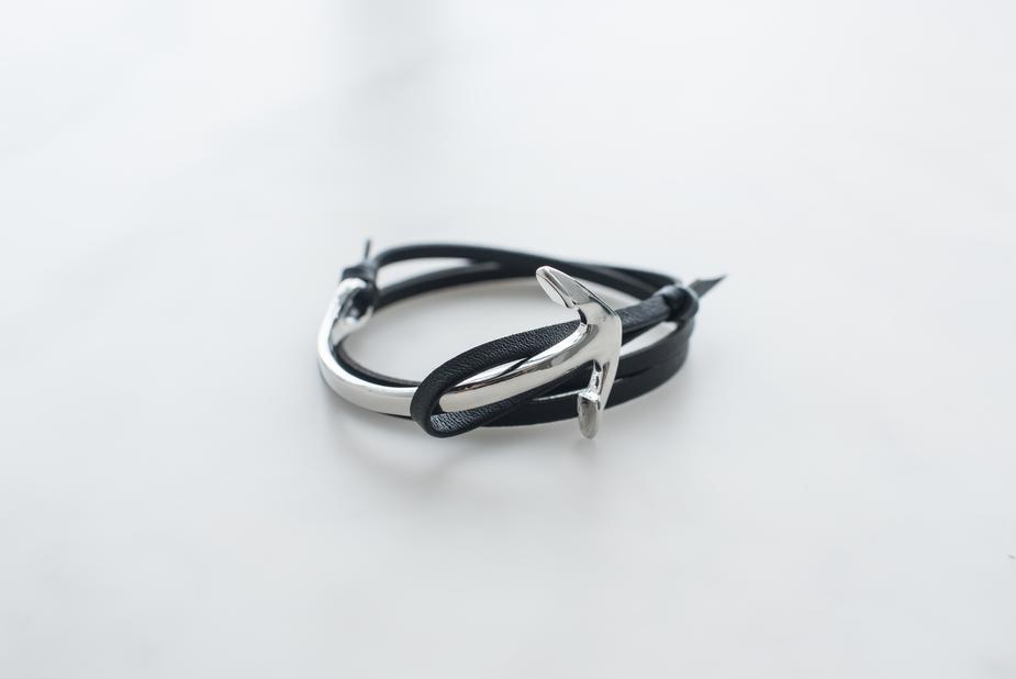 Anchor Bracelet Mens Bracelet Company 123 Silver 