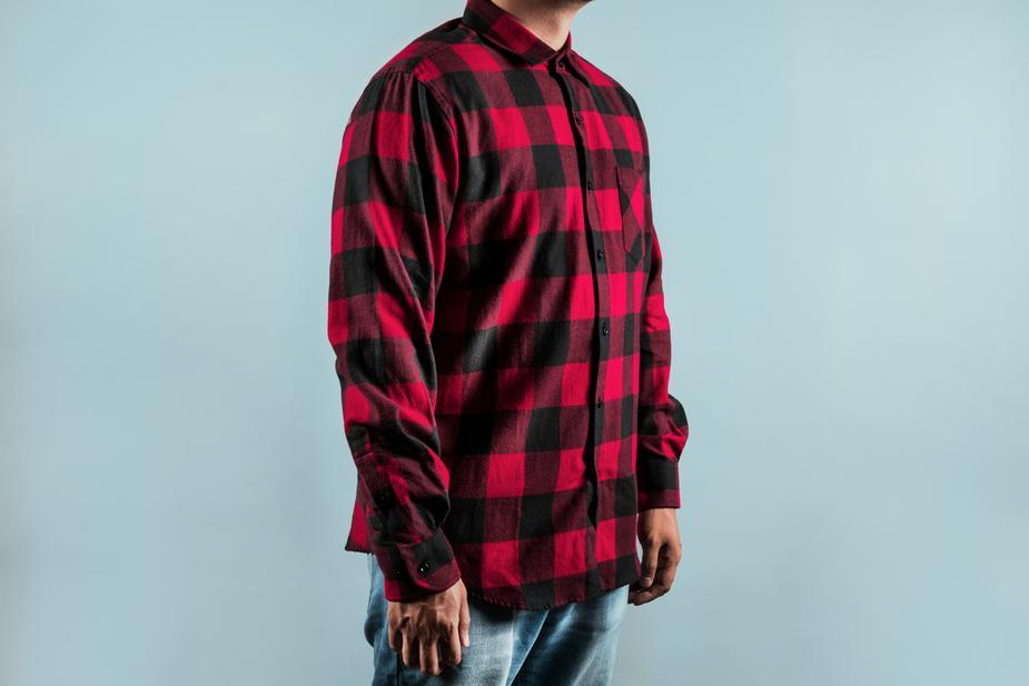Chequered Red Shirt partners-demo 
