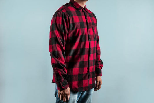 Chequered Red Shirt partners-demo 
