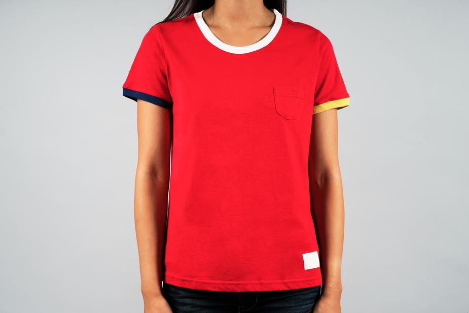 Red Sports Tee partners-demo 